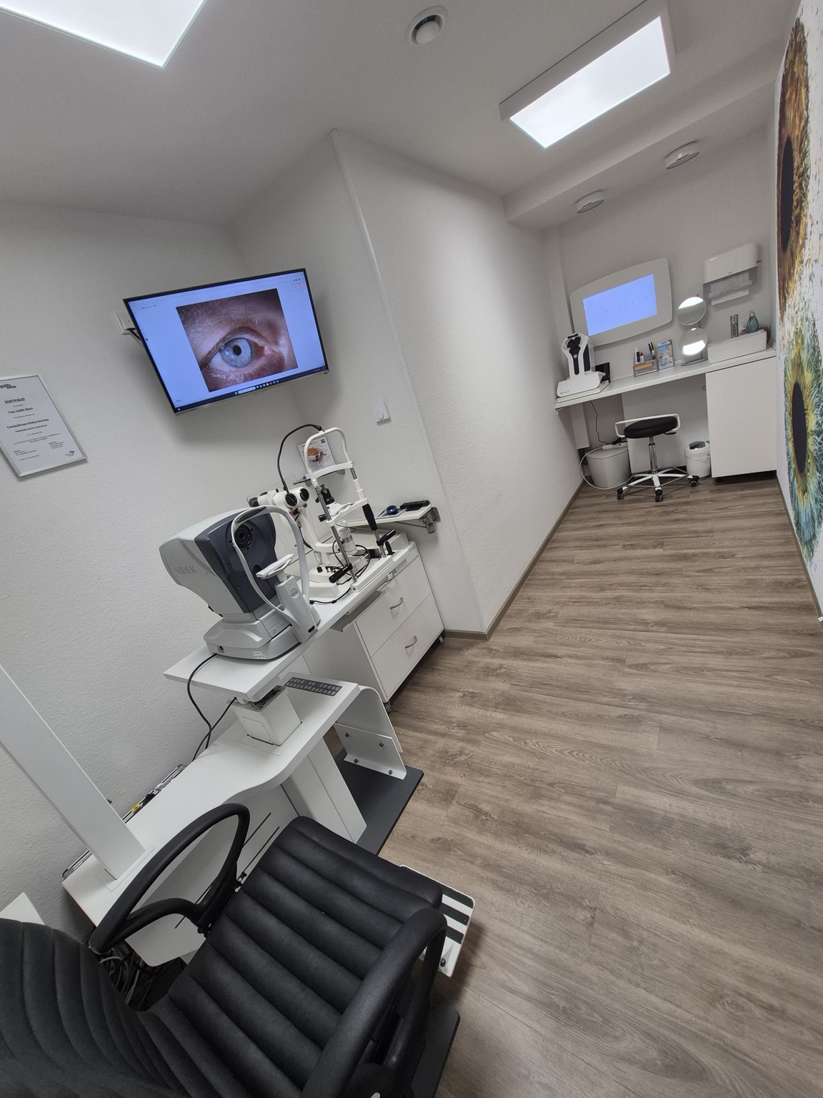 Refraktionsraum bei Augenoptik Hörakustik Hangelar in Sankt Augustin